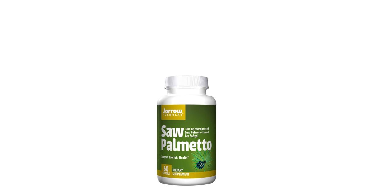 Fűrészpálma kivonat, Jarrow Formulas Saw Palmetto, 120 kapszula