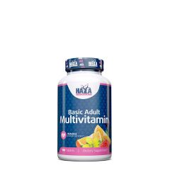 Multivitamin felnőtteknek, Haya Labs Basic Adult Multi, 100 tabletta