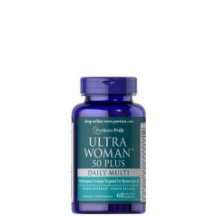 Multivitamin 50 év feletti nőknek, Puritan's Pride Ultra Woman 50 Plus, 60 tabletta