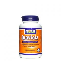 Graviola 500 mg, Now Graviola, 100 kapszula
