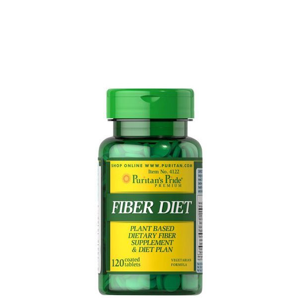 Élelmi rost komplex, Puritan's Pride Fiber Diet, 120 tabletta
