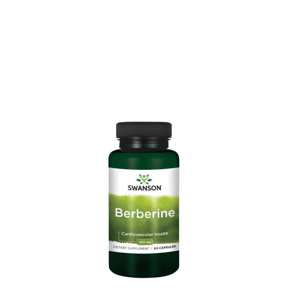 Berberin 400 mg, Swanson Berberine, 60 kapszula
