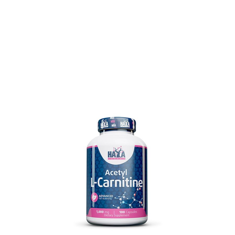 Acetil-l-karnitin, Haya Labs Acetyl-L-Carnitine, 100 kapszula