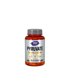 Piruvát zsírégető 600 mg, Now Pyruvate, 100 kapszula