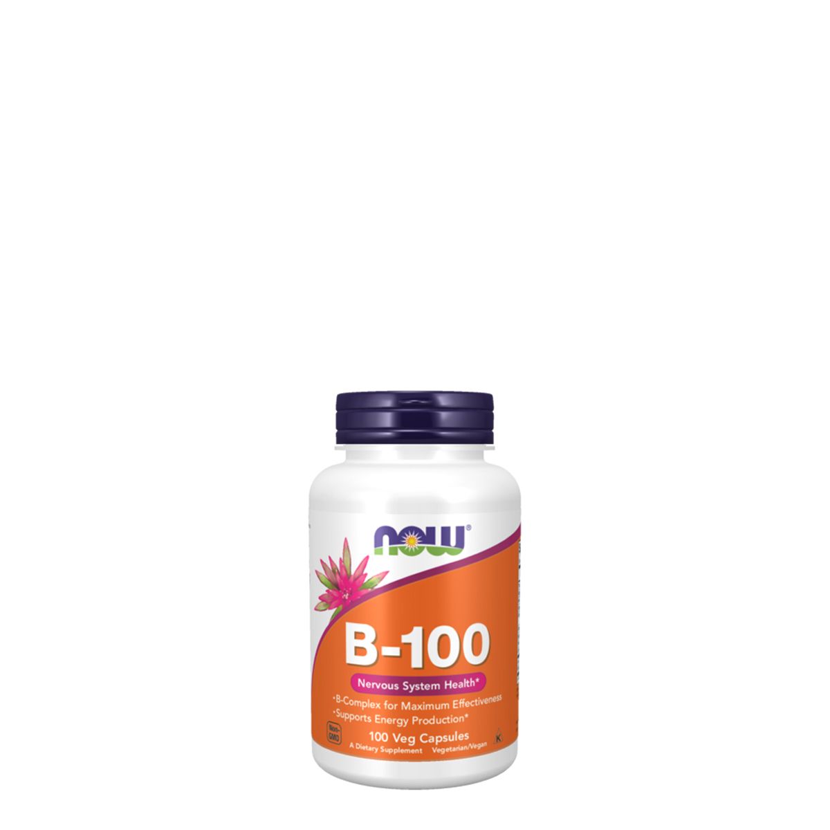 B-komplex, Now Vitamin B-100, 100 kapszula