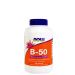 B-50 B-vitamin komplex, Now B-50, 250 tabletta