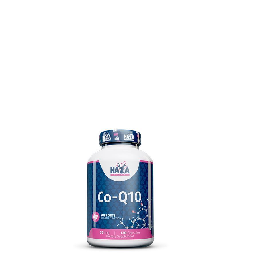 Q10 koenzim 30 mg, Haya Labs Co-Q10, 120 kapszula