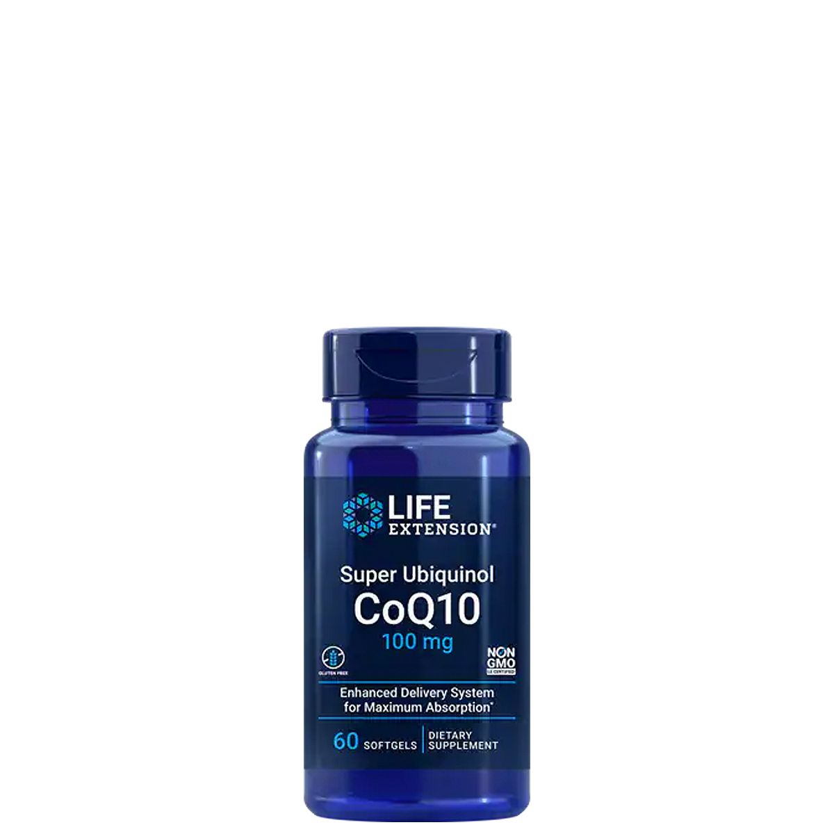 Ubikvinol Q10 100 mg, Life Extension Super Ubiquinol, 60 kapszula