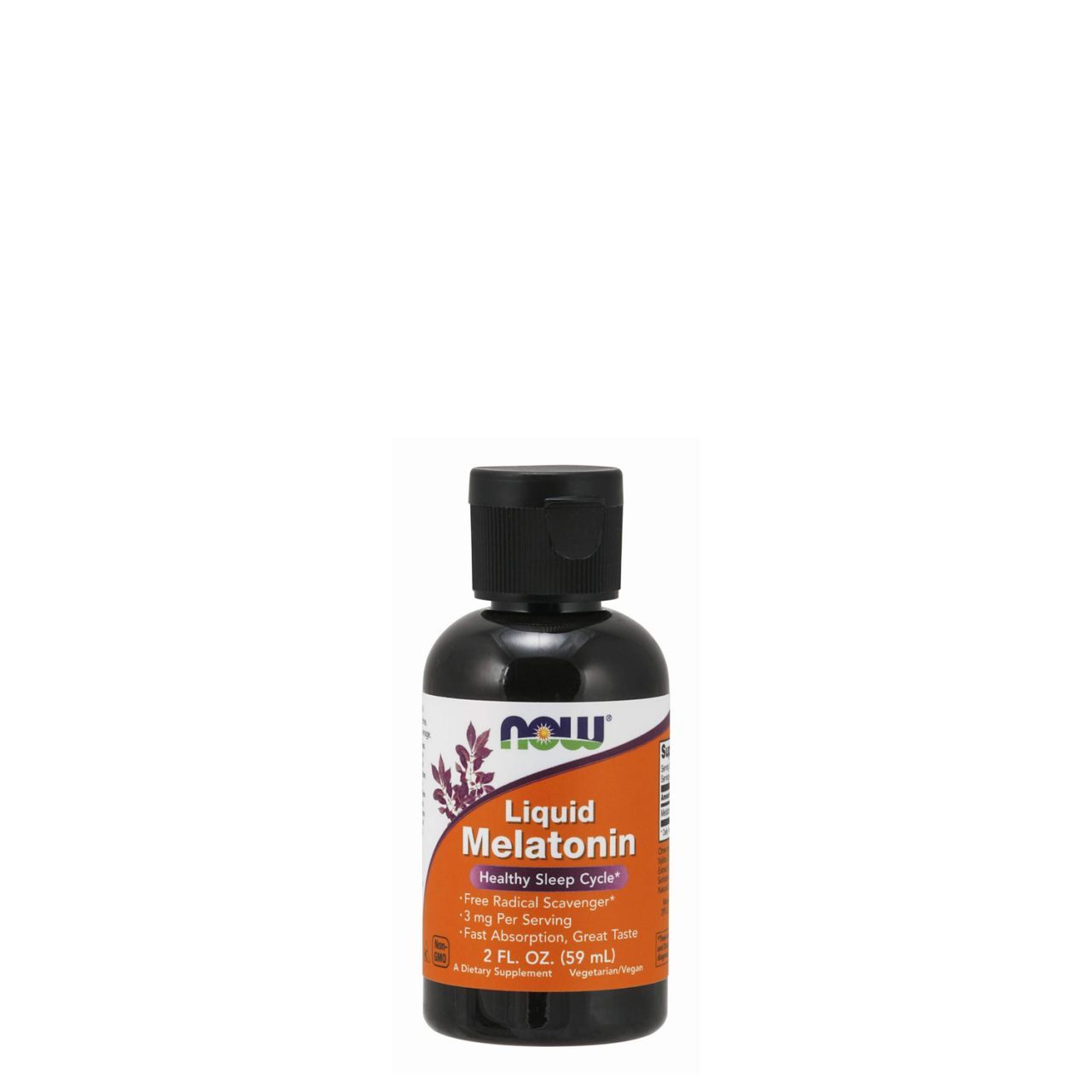 Folyékony melatonin 3 mg, Now Liquid Melatonin, 60 ml
