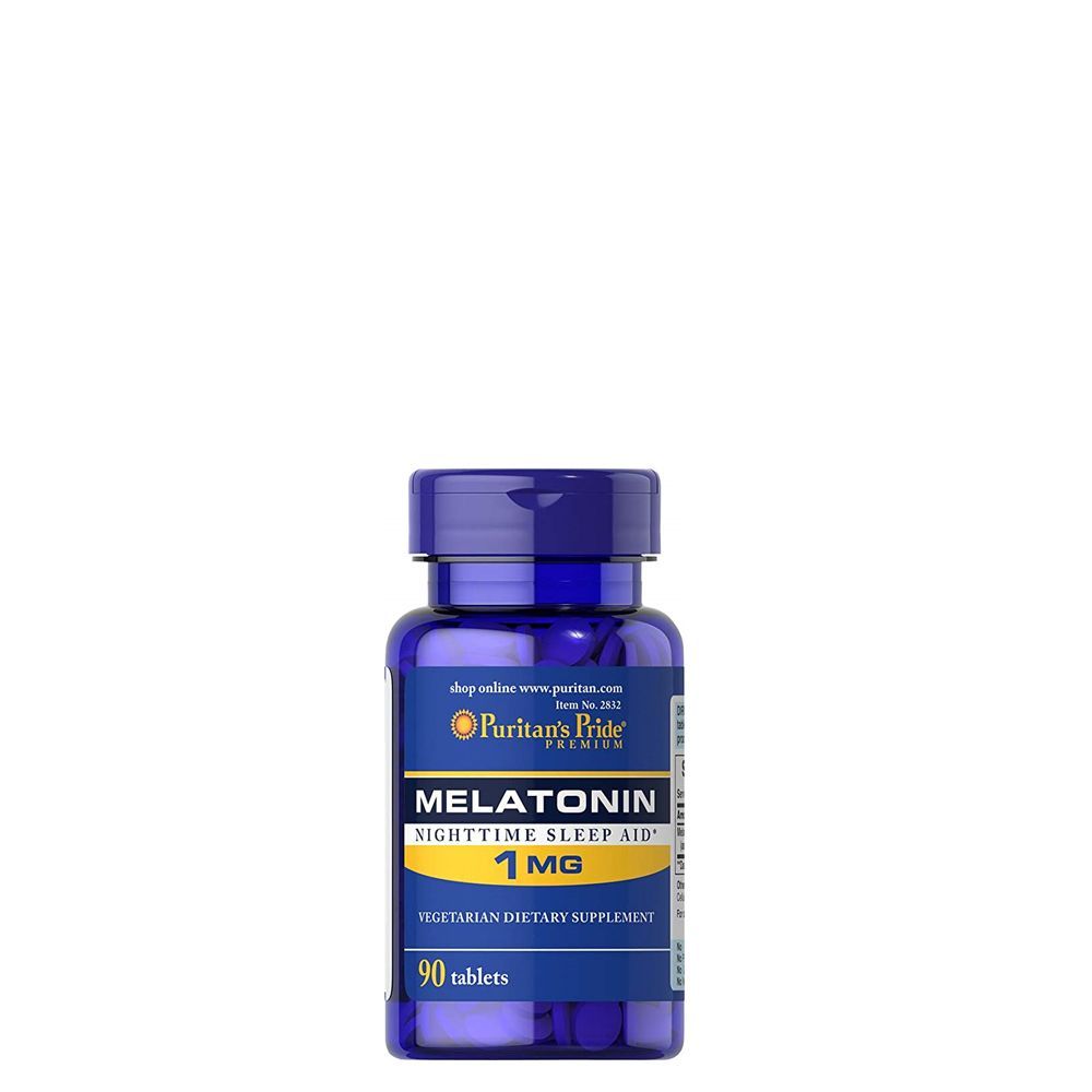 Melatonin 1 mg, Puritan's Pride Melatonin, 90 tabletta