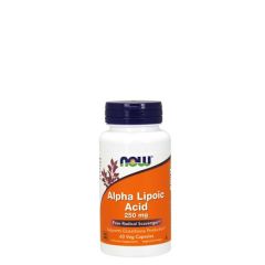 Alfa liponsav 250 mg, Now Alpha Lipoic Acid, 60 kapszula