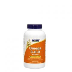 Omega 3-6-9 komplex 1000 mg, Now Omega 3-6-9, 100 kapszula