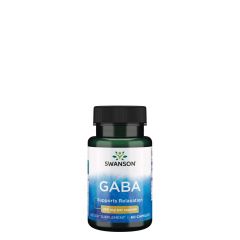 GABA gamma-amino-vajsav 250 mg, Swanson GABA, 60 kapszula