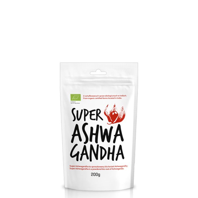 Bio ashwagandha por, Diet-Food Bio Super Ashwagandha, 200 g