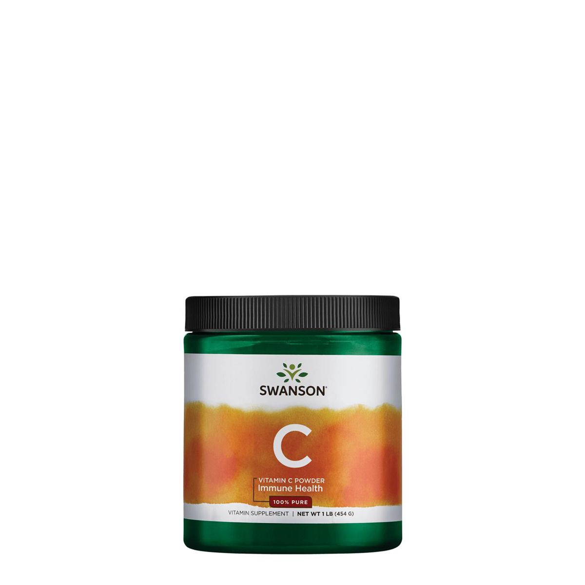 C-vitamin por, Swanson 100% Pure Vitamin C Powder, 454 g