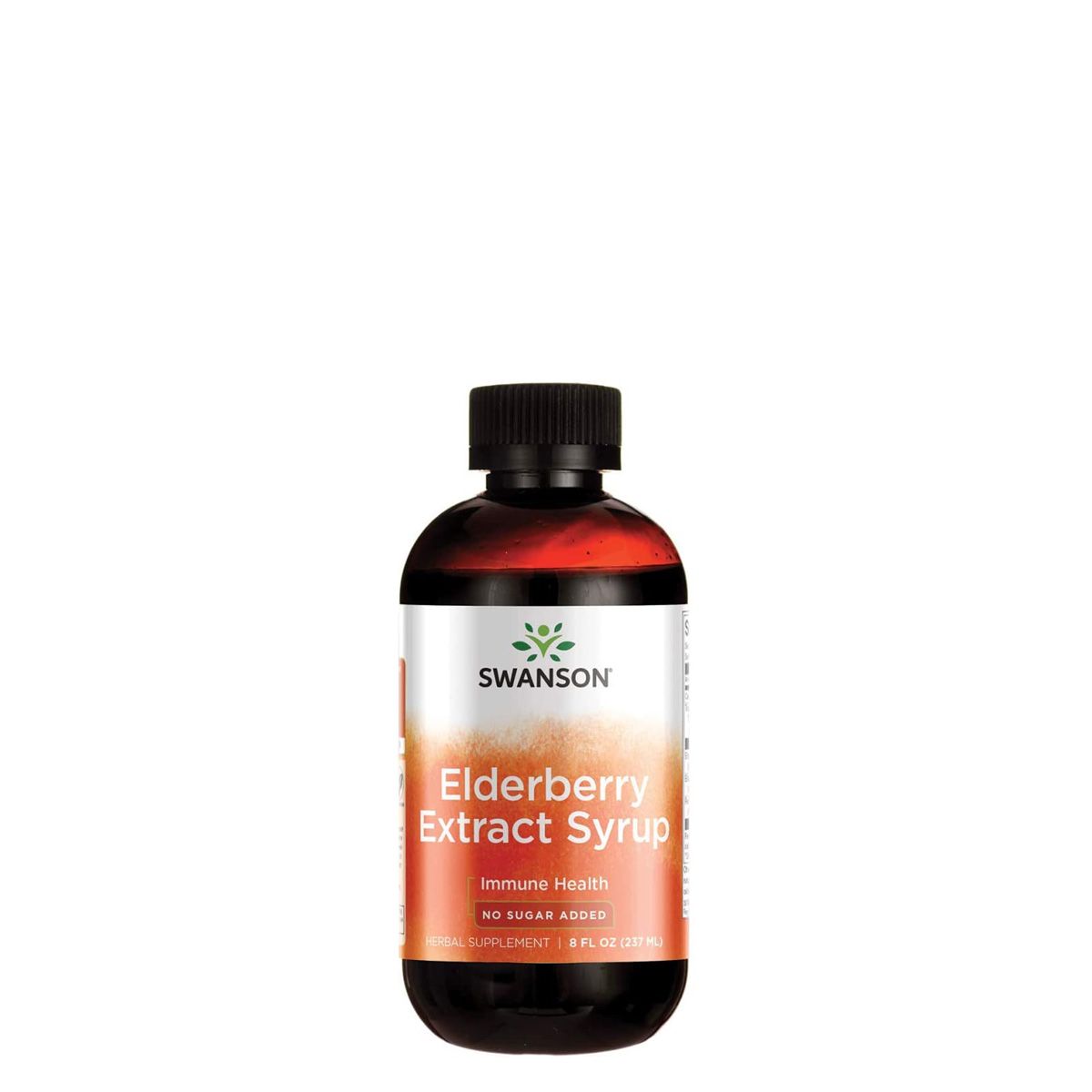 Bodzakivonat szirup, Swanson Elderberry Extract Syrup, 118 ml