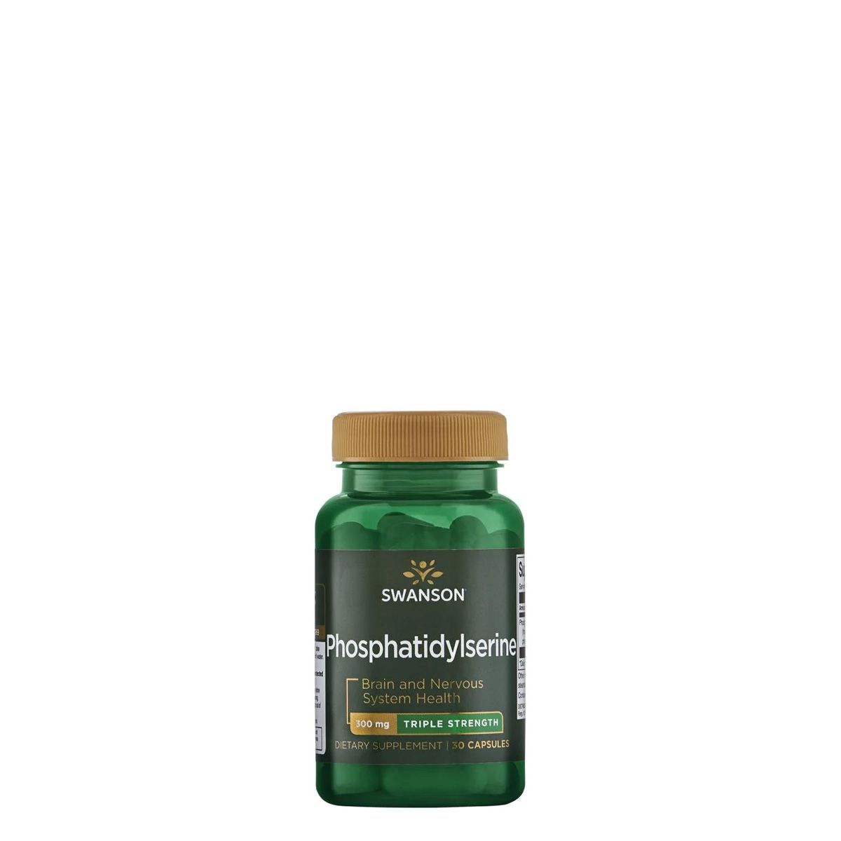 Foszfatidilszerin 300 mg, Swanson Phosphatidylserine, 30 gélkapszula