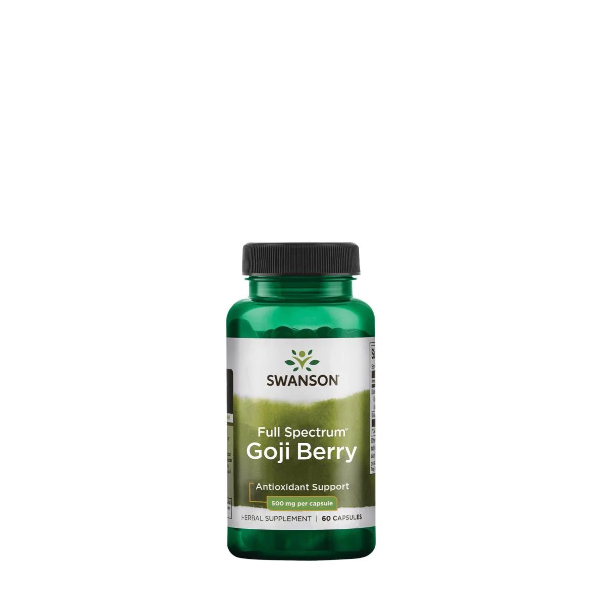 Goji bogyó 500 mg, Swanson Full Spectrum Goji Berry, 60 kapszula
