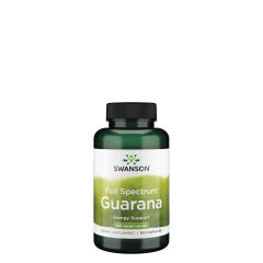 Guarana 500 mg, Swanson Full Spectrum Guarana, 100 kapszula