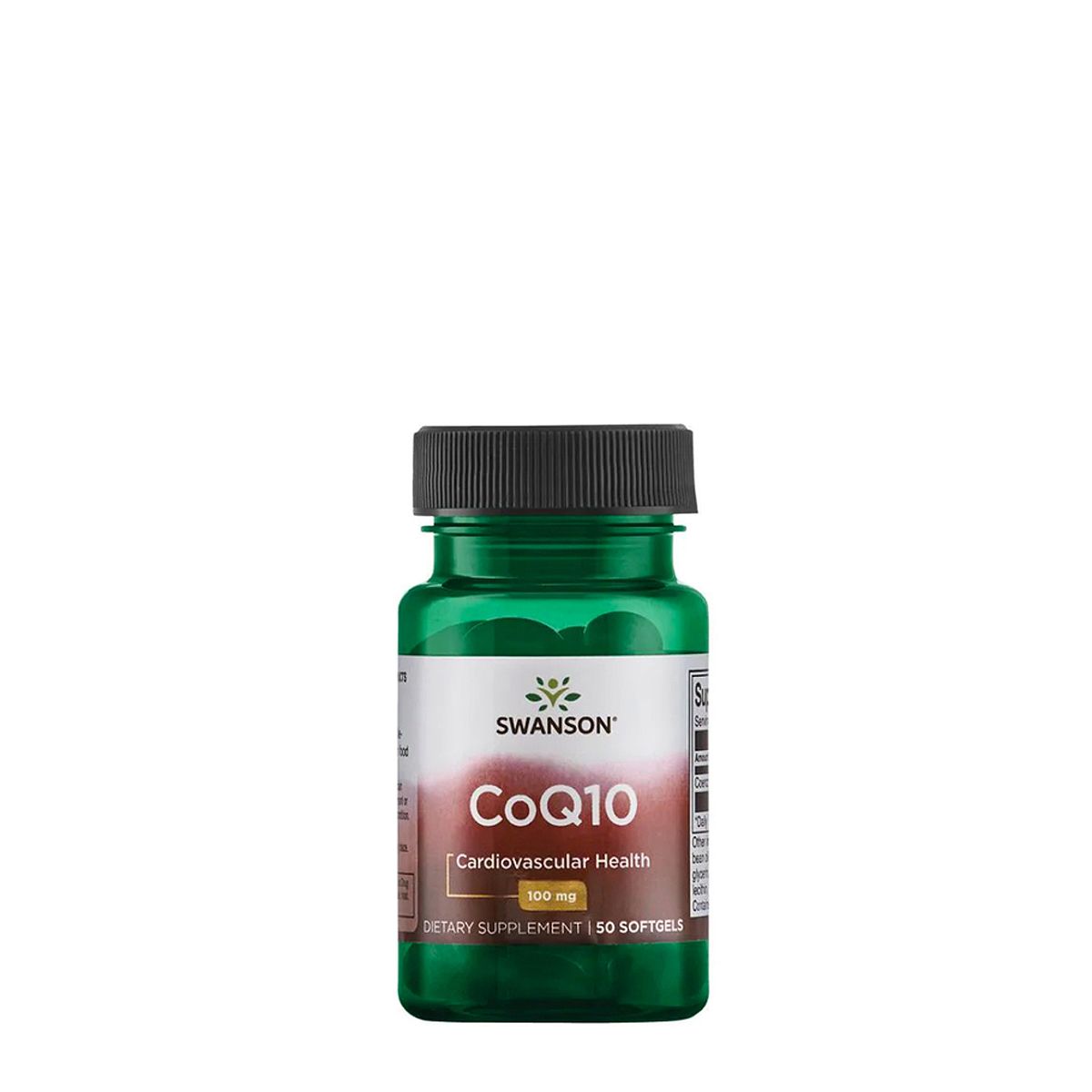 Q10 koenzim 100 mg, Swanson CoQ10, 50 kapszula