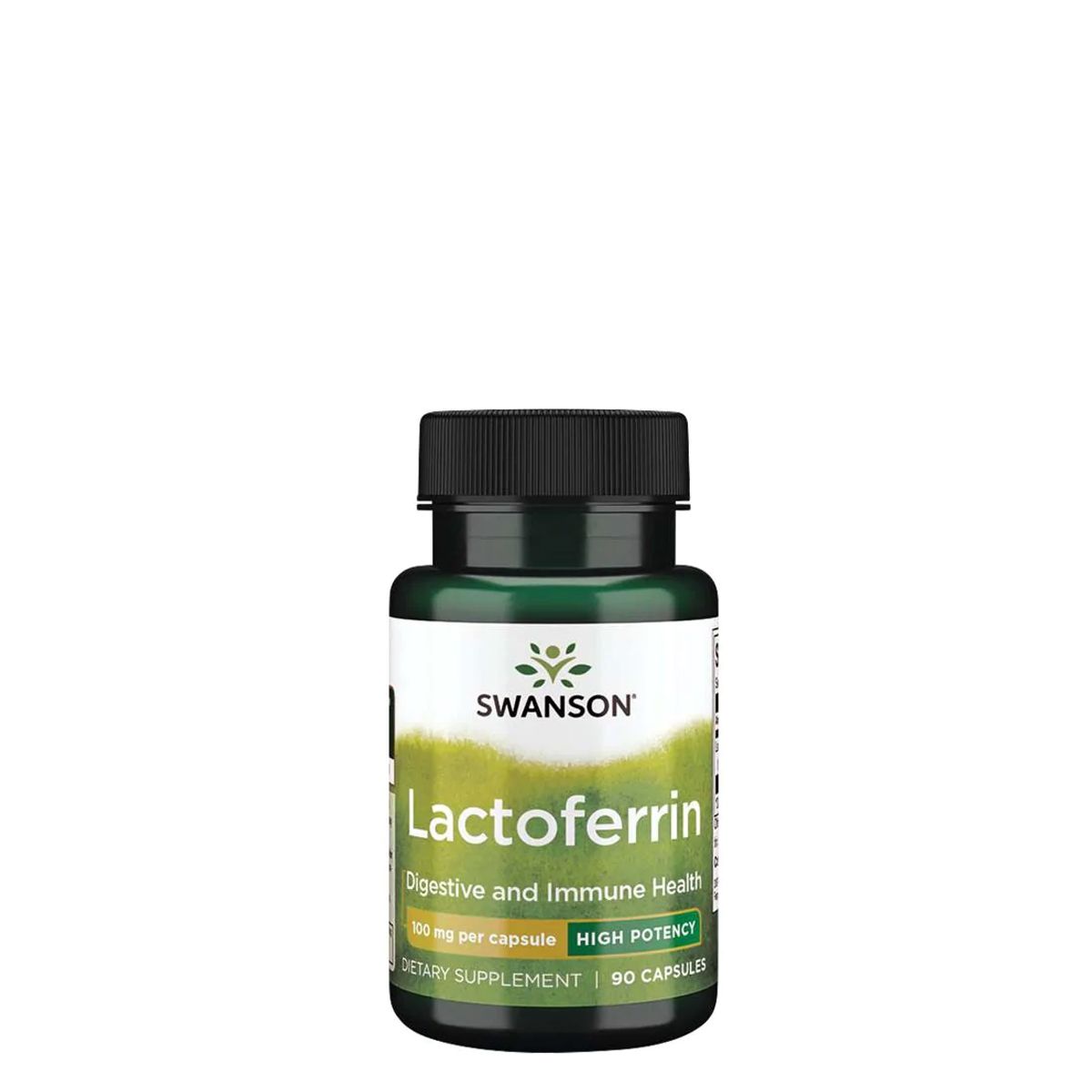 Magas dózisú laktoferrin 100 mg, Swanson High Potency Lactoferrin, 90 kapszula