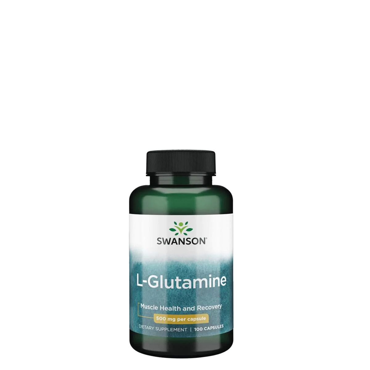 L-glutamin 500 mg, Swanson L-Glutamine 100 kapszula