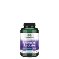 Magnézium laktát 84 mg, Swanson Magnesium Lactate, 120 kapszula