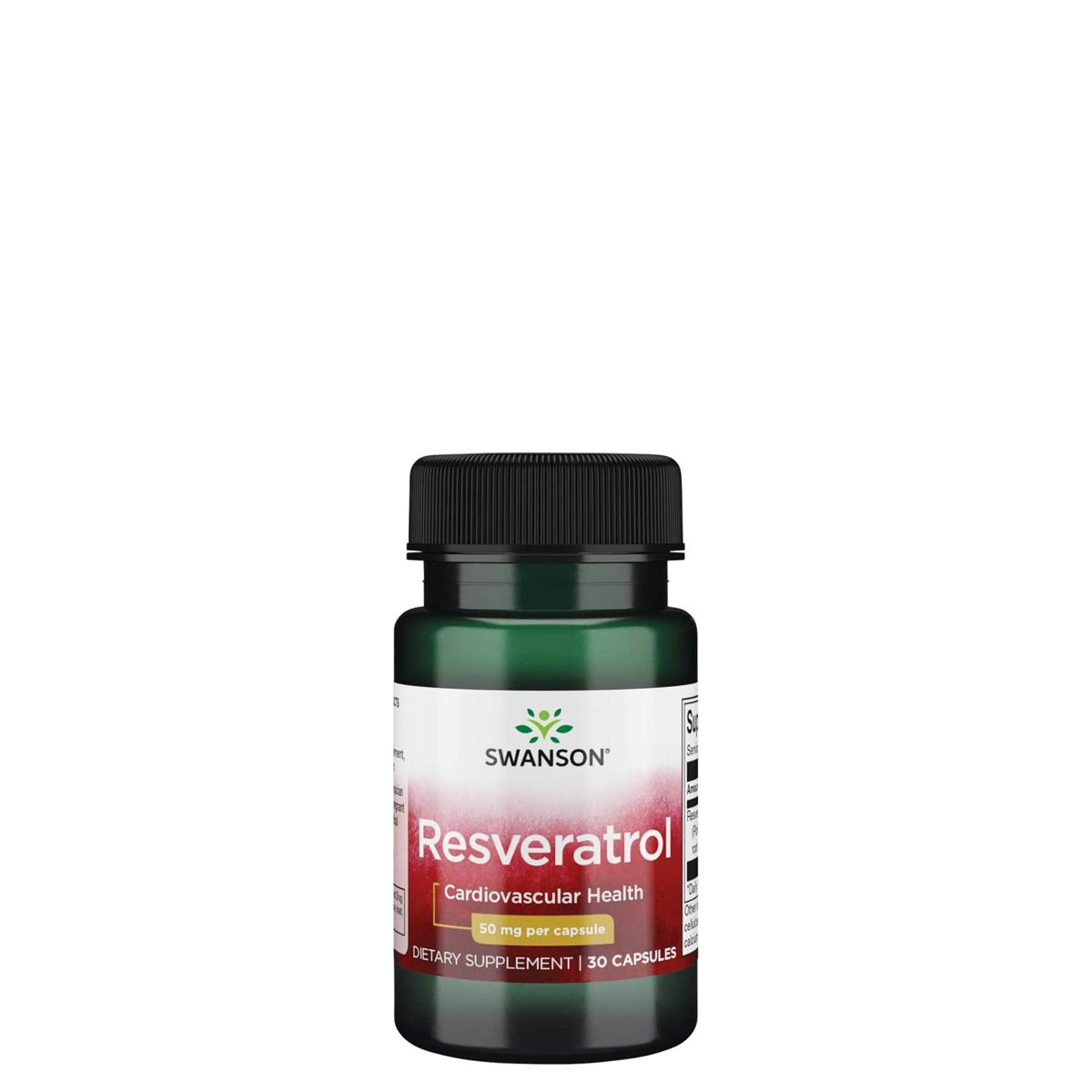 Rezveratrol 50 mg, Swanson Resveratrol, 30 kapszula