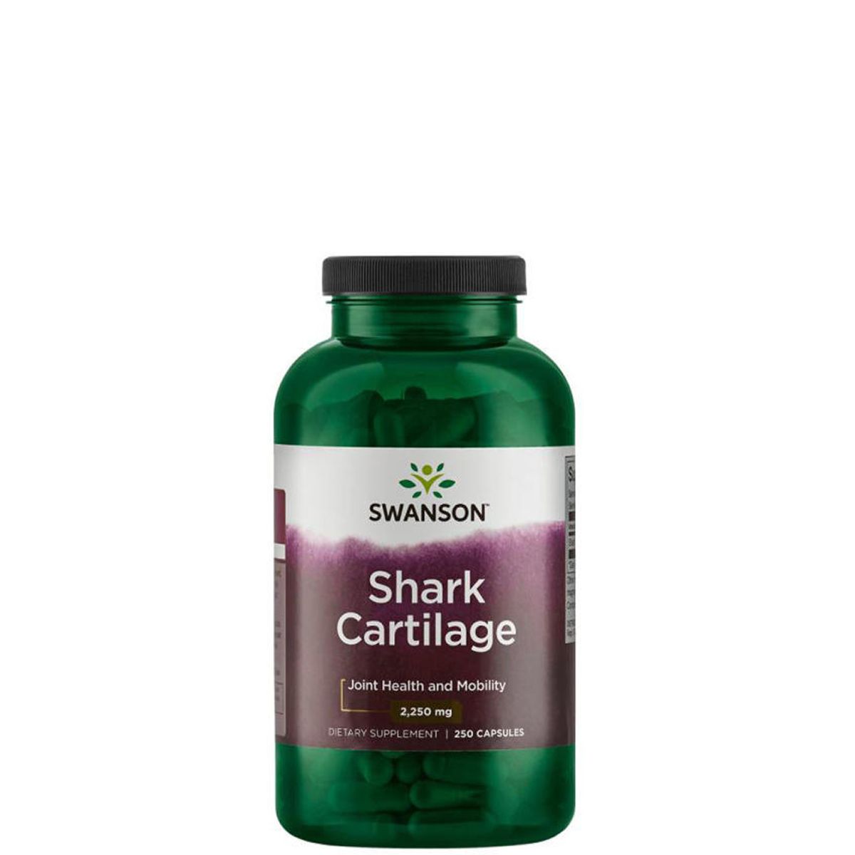 Cápaporc kapszula, Swanson Shark Cartilage, 250 kapszula