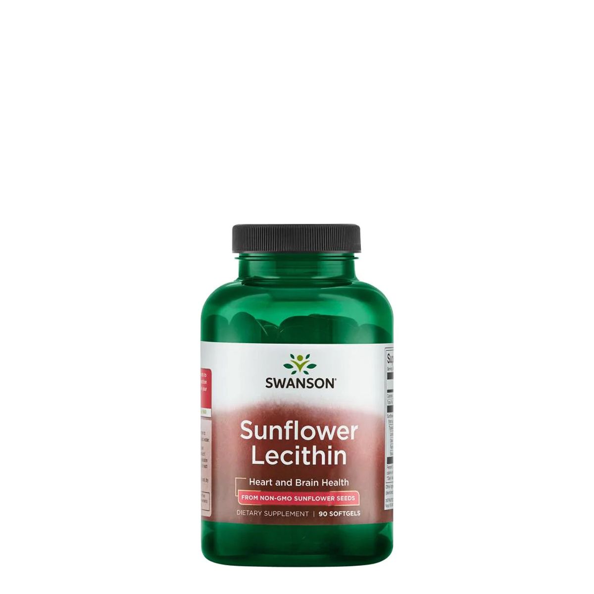 Napraforgó lecitin 1200 mg, Swanson Sunflower Lecithin, 90 kapszula