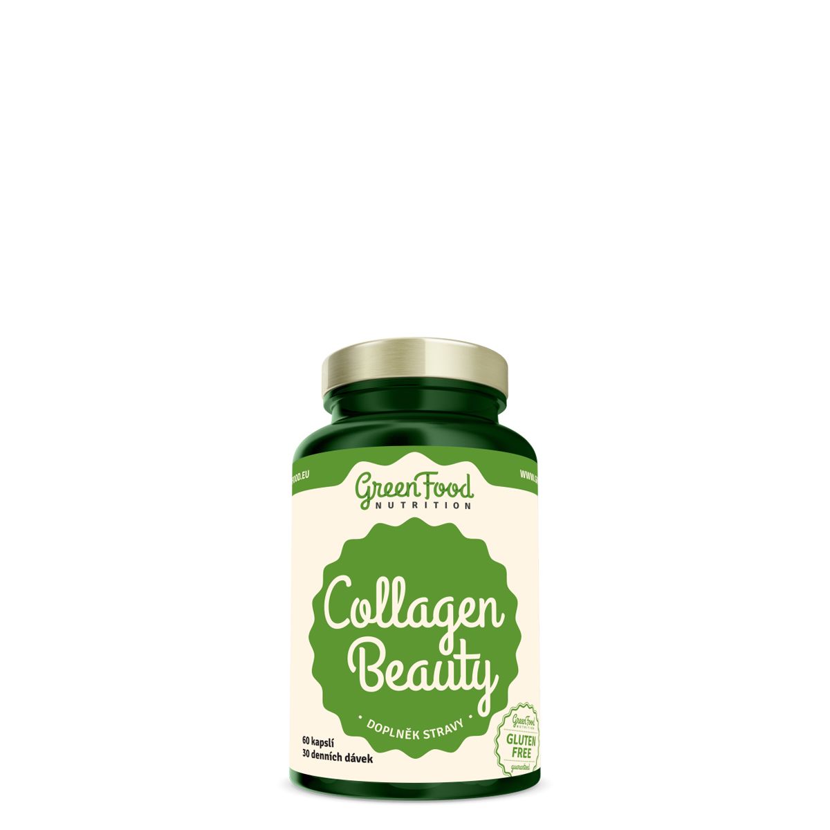 Hal kollagén peptidek, GreenFood Nutrition Collagen Beauty, 60 kapszula