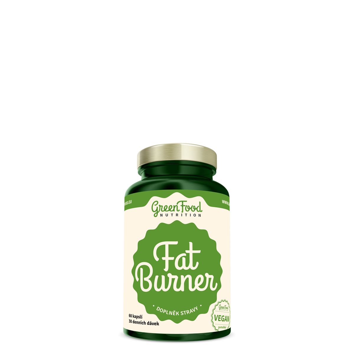 Zsírégető komplex, GreenFood Nutrition Fat Burner, 60 kapszula