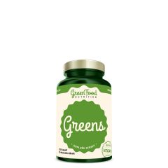 Árpafű-klorella-spirulina komplex, GreenFood Nutrition Greens, 120 kapszula