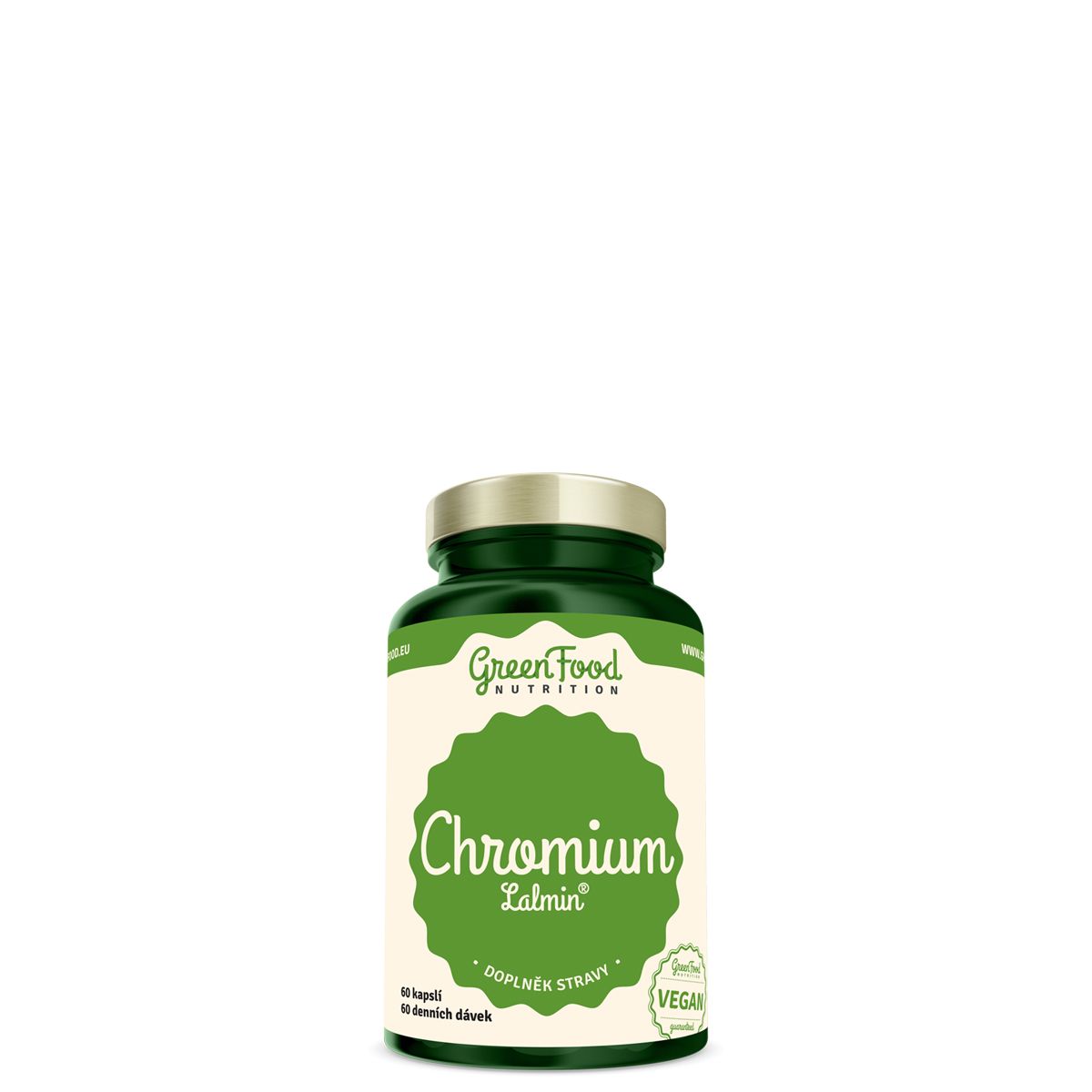 Króm Lalmin, GreenFood Nutrition Chromium Lalmin, 60 kapszula