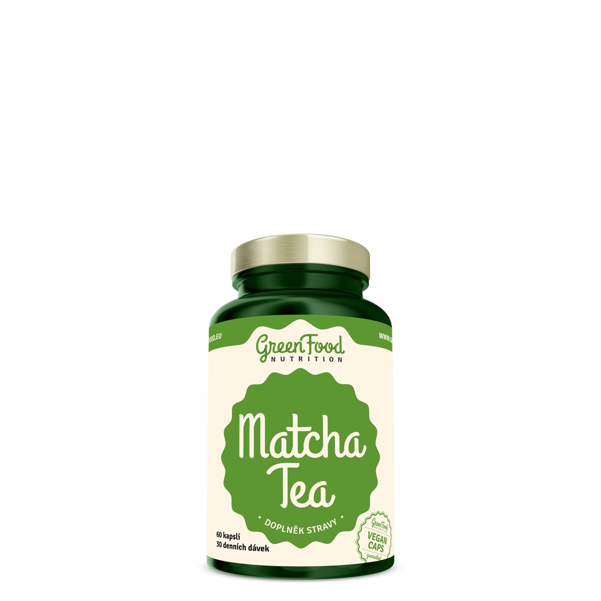 Matcha tea 300 mg, GreenFood Nutrition Matcha Tea, 60 kapszula