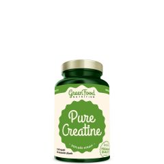 Tiszta kreatin 500 mg, GreenFood Nutrition Pure Creatine, 120 kapszula