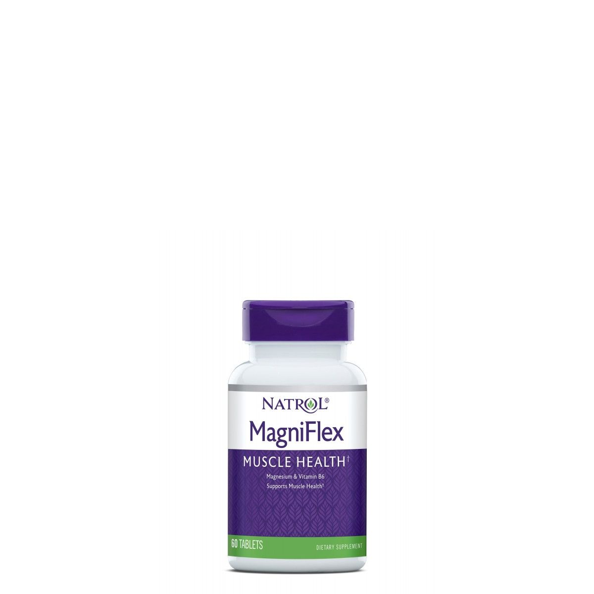 Magnézium B-6 vitaminnal, Natrol Magniflex, 60 tabletta