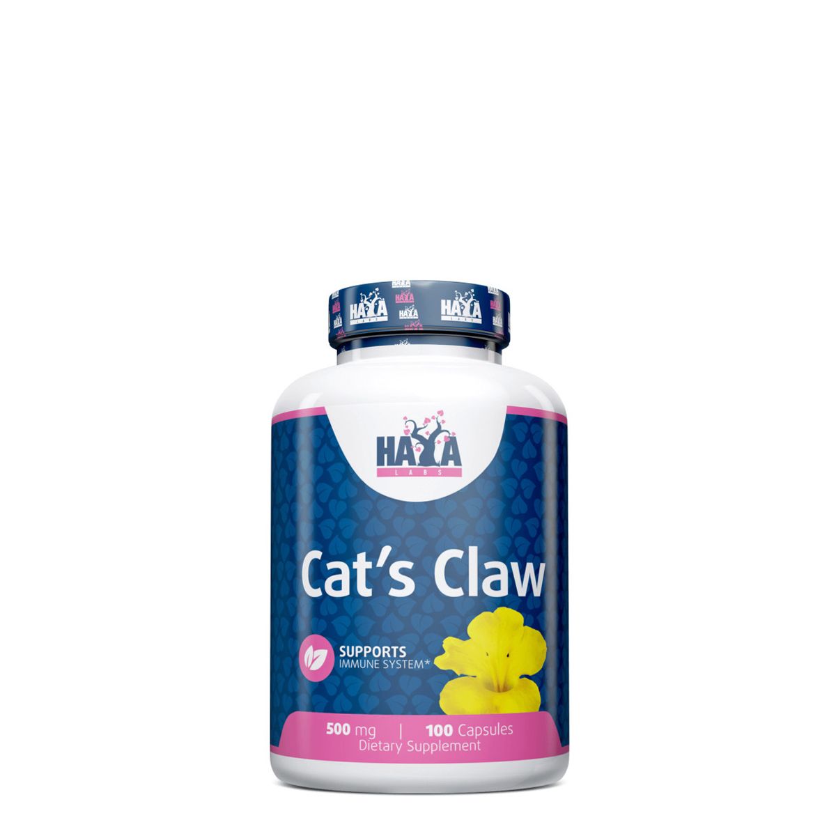 Macskakarom 500 mg, Haya Labs Cat's Claw, 100 kapszula