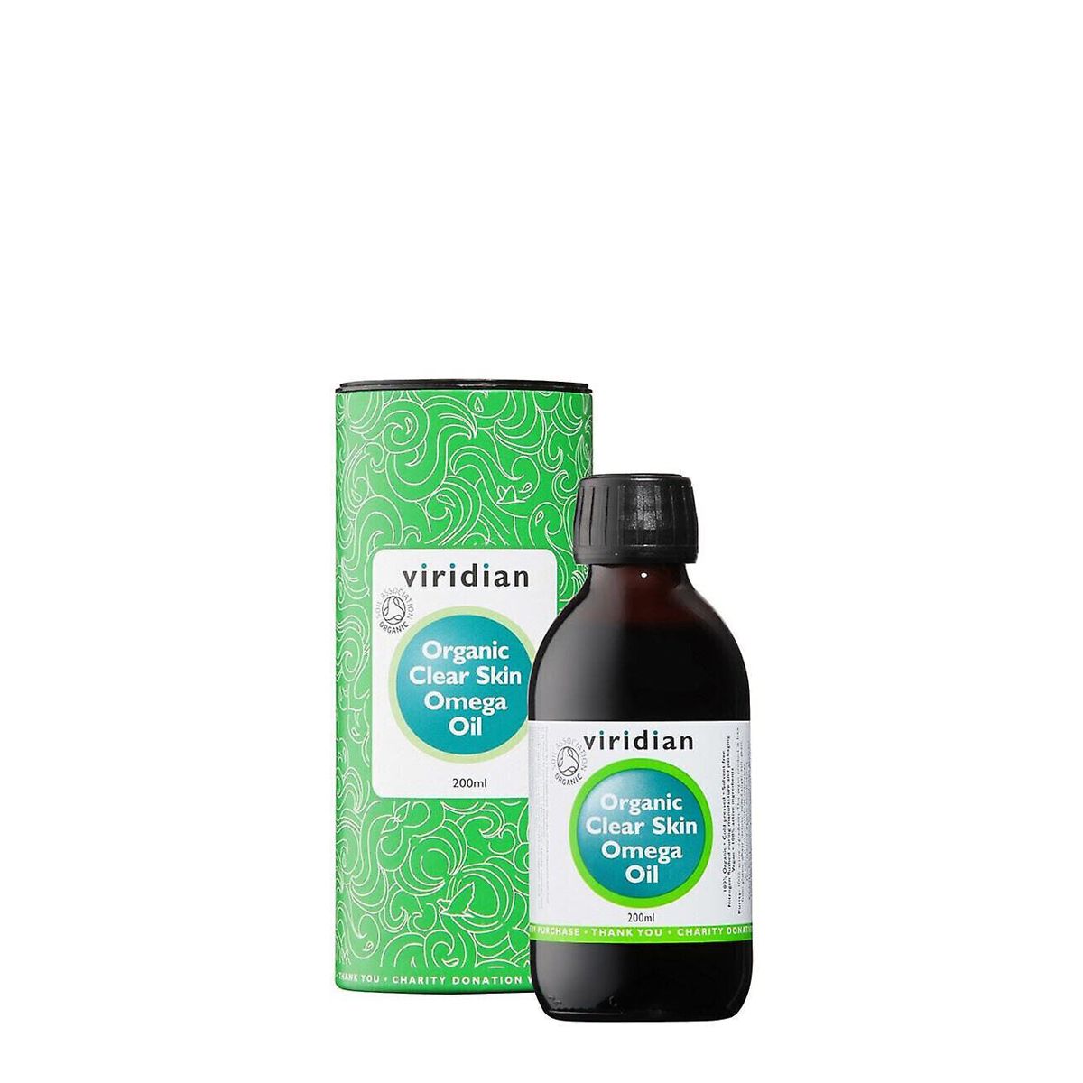 Bio bőrtisztító omega olaj, Viridian Organic Clear Skin Omega Oil, 200 ml