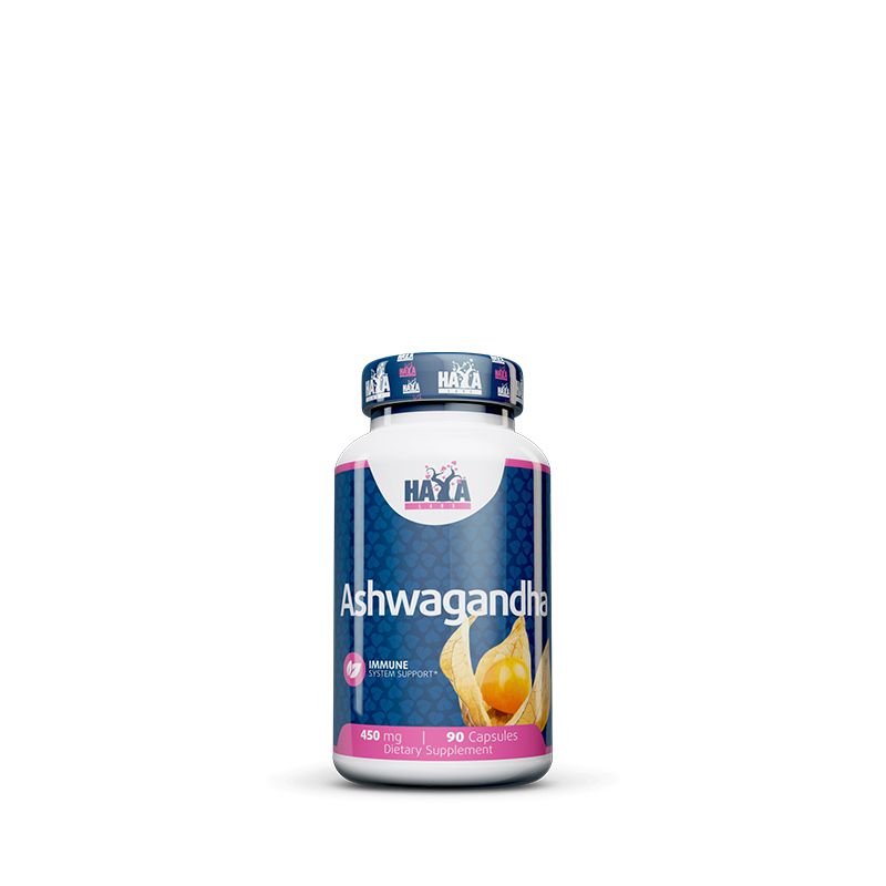 Ashwagandha gyökér 450 mg, Haya Labs Ashwagandha, 90 kapszula