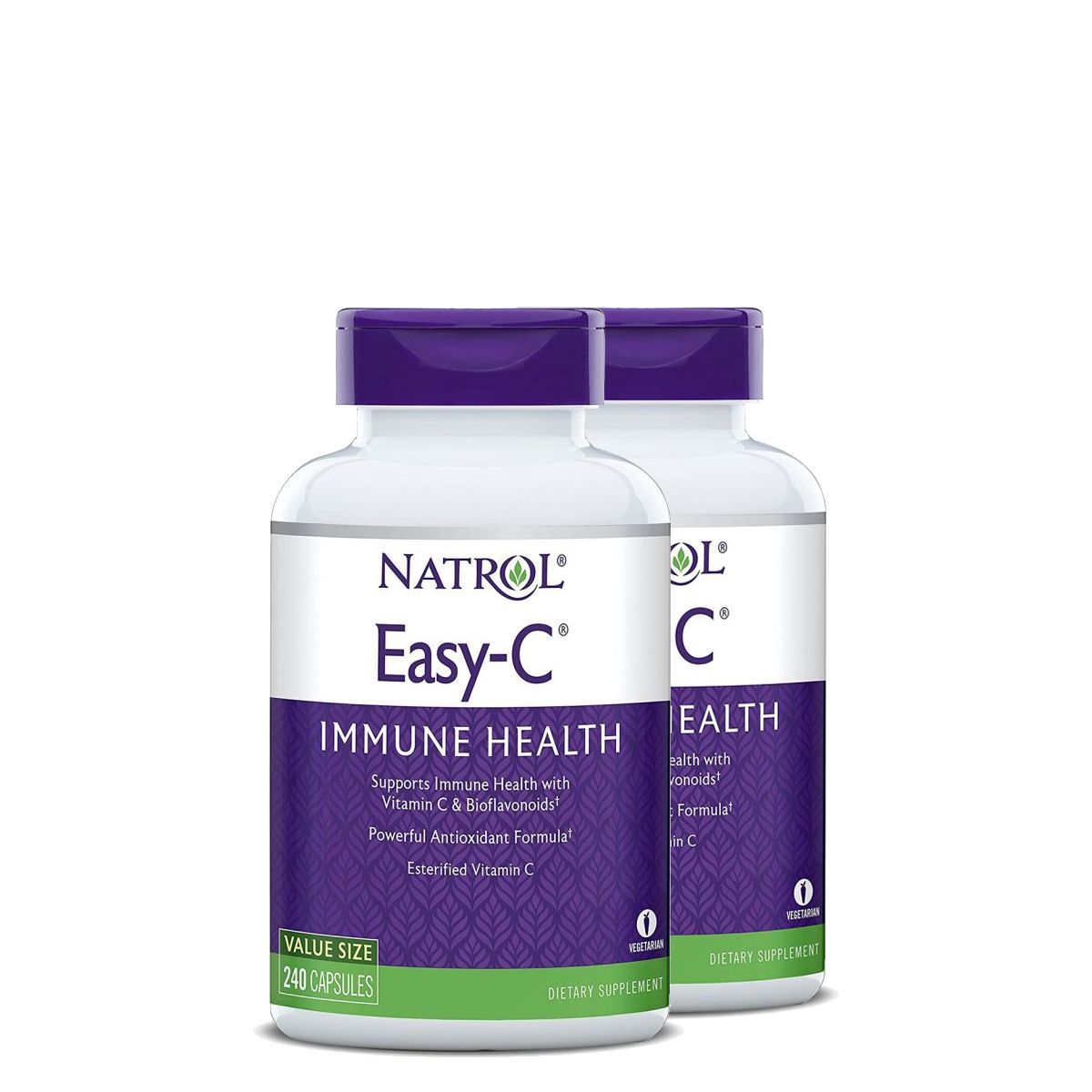 Észterifikált C-vitamin 500 mg, Natrol Easy-C, 2x240 kapszula