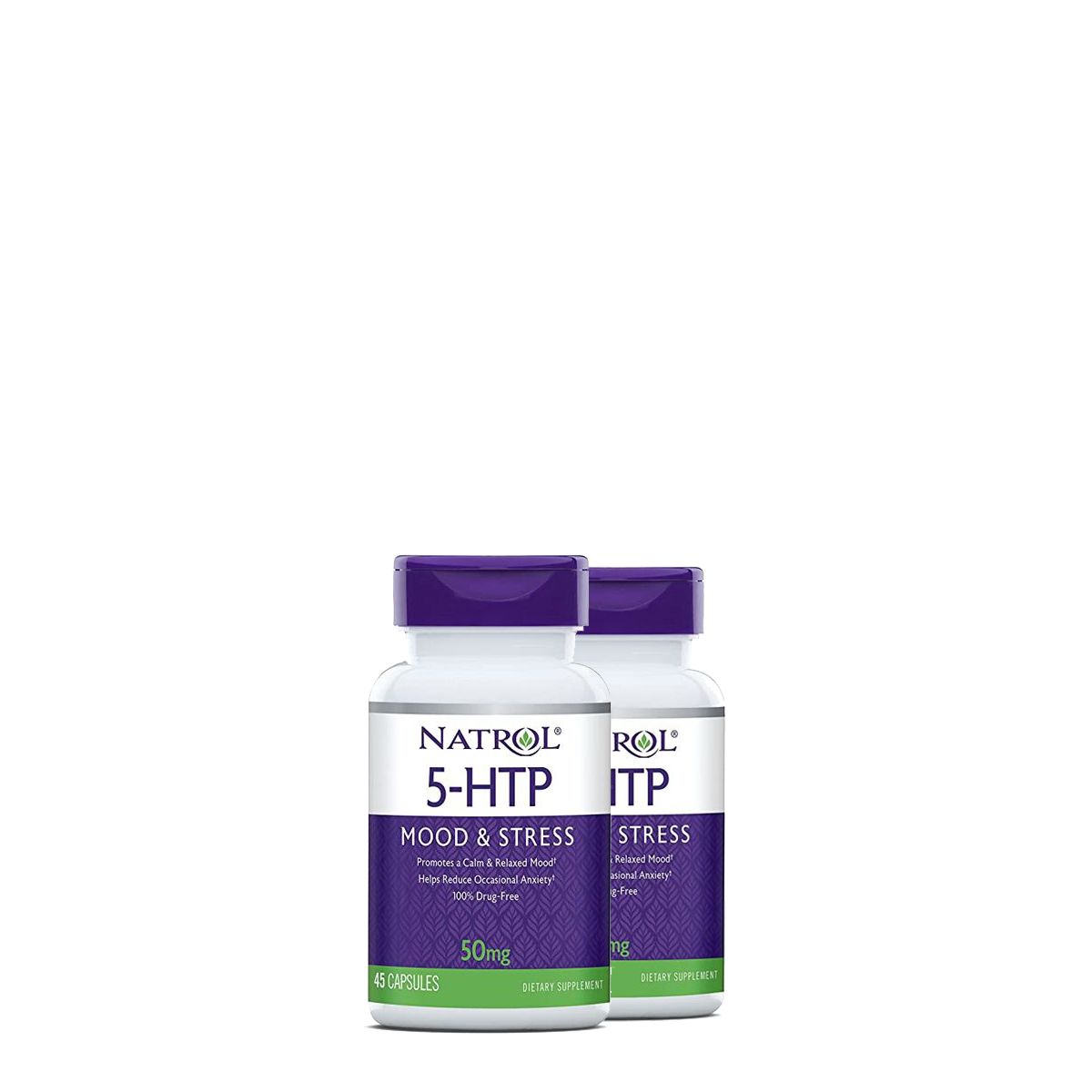 5-hidroxi-triptofán 50 mg, Natrol 5-HTP, 2x45 kapszula
