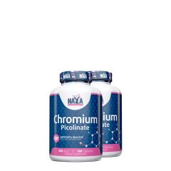 Króm pikolinát, Haya Labs Chromium Picolinate, 2x100 kapszula