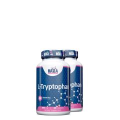 L-triptofán 500 mg, Haya Labs L-Tryptophan, 2x60 kapszula