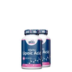 Alfa liponsav 300 mg, Haya Labs Alpha Lipoic Acid, 2x60 tabletta