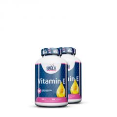 E-vitamin 400 IU, Haya Labs Vitamin E, 2x100 kapszula