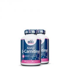 Acetil-l-karnitin, Haya Labs Acetyl-L-Carnitine, 2x100 kapszula