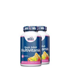 Multivitamin felnőtteknek, Haya Labs Basic Adult Multi, 2x100 tabletta