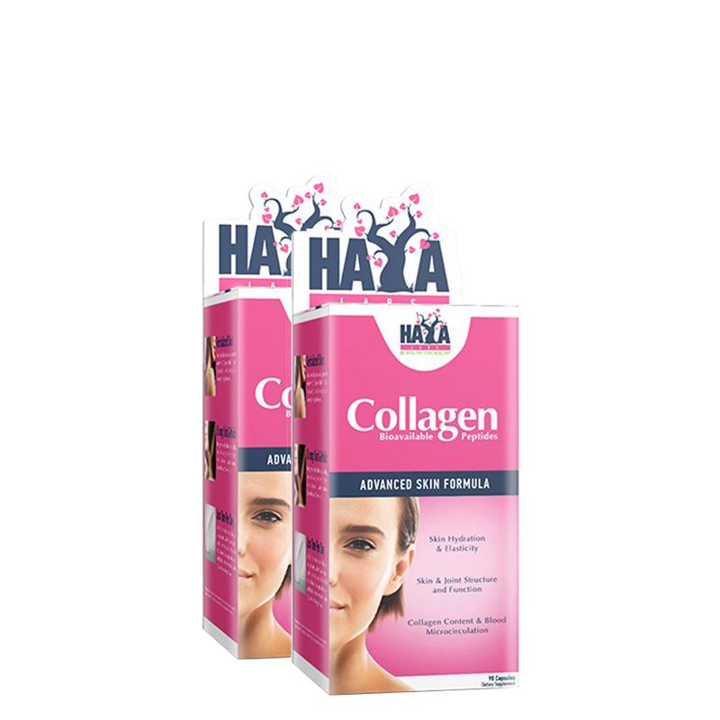 Kollagén peptid 500 mg, Haya Labs Collagen, 2x90 kapszula