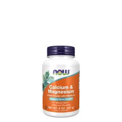 Kálcium-magnézium citrát por, Now Calcium & Magnesium Citrate Powder, 227 g